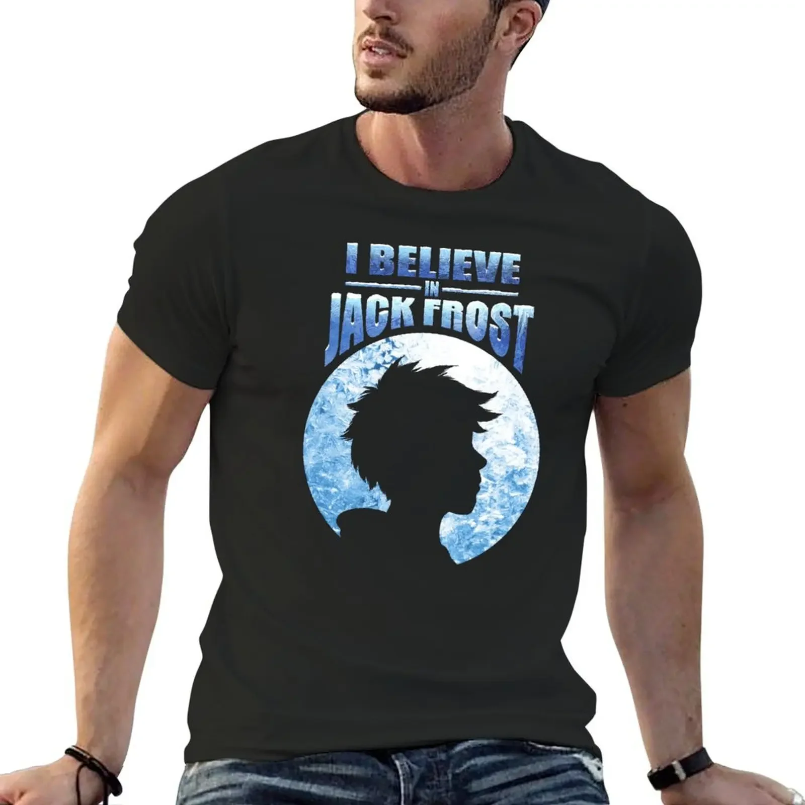 

I Believe In Jack Frost T-Shirt funnys plus size tops blanks graphic tshirt men