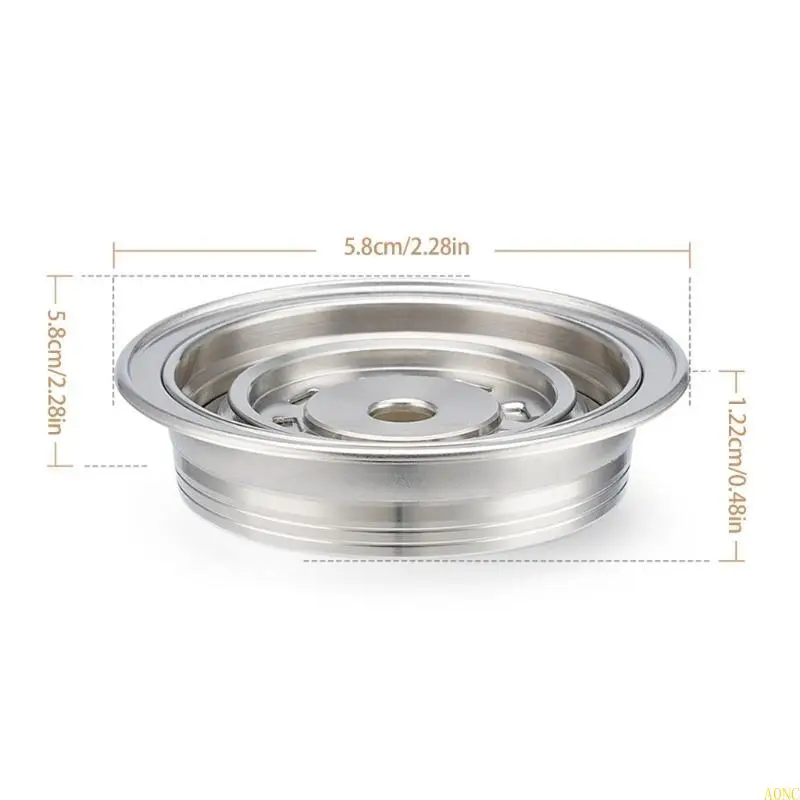 A0NCコーヒーカプセルコンバーター交換スペアパーツ再利用可能なプロフェッショナルポータブル