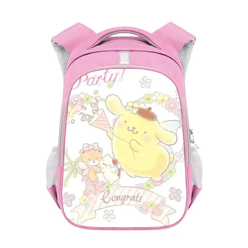 

Sanrioed Kuromi Melody Cinnamoroll Hello Kitty Children Backpack Cute Schoolbag Student Cartoon Large Capacity Shoulder Bag Gift