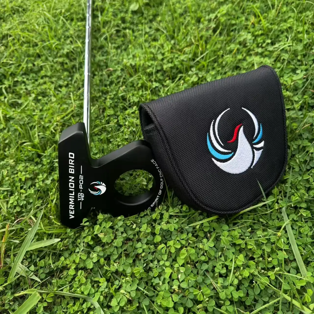 

Клюшка для гольфа Vermilion Bird High-MOI — головка из фрезерованного цинкового сплава с ЧПУ и дизайном центрального отверстия — повышенная стабильность и баланс