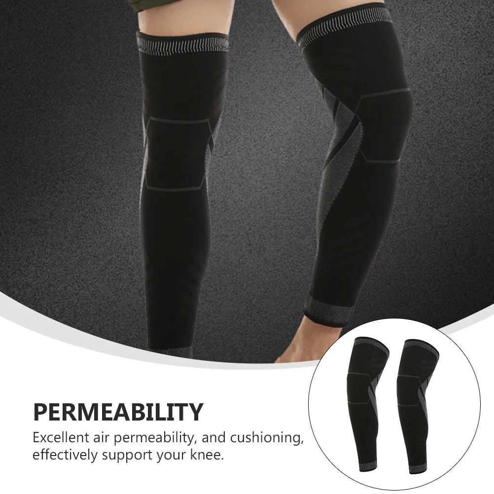 

2pcs Support Cushion Thin Knee Pads Comfortable Elastic Protective Sleeve Running Basketball Gym Training Breathable Anti-Slip