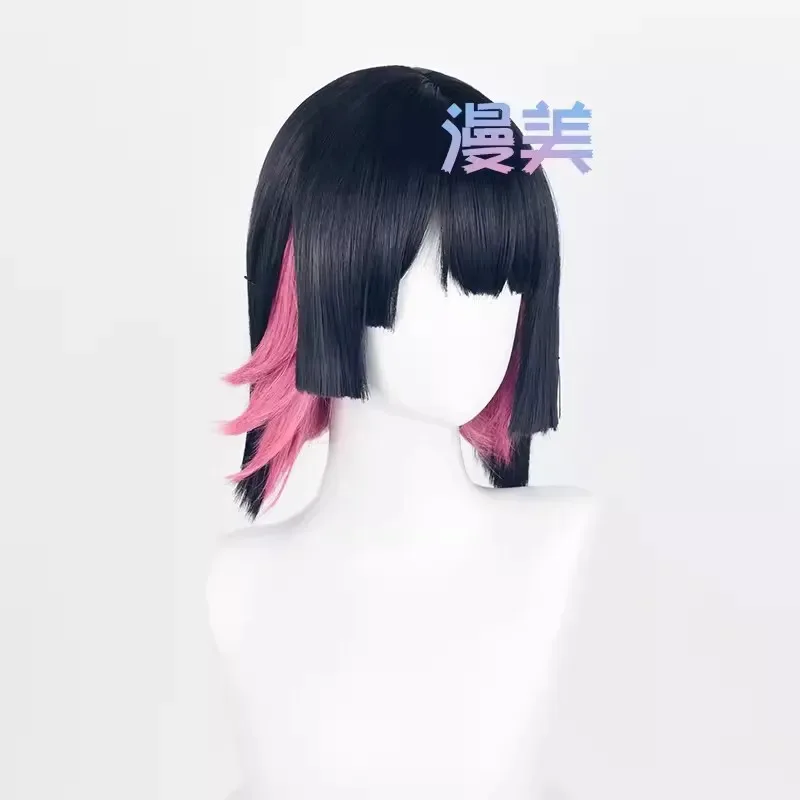 Gioco Zenless Zone Zero Ellen Joe Parrucca Cosplay Capelli sintetici resistenti a forcina 33 cm per donna Uomo Halloween Outfit Gioco di ruolo Prop