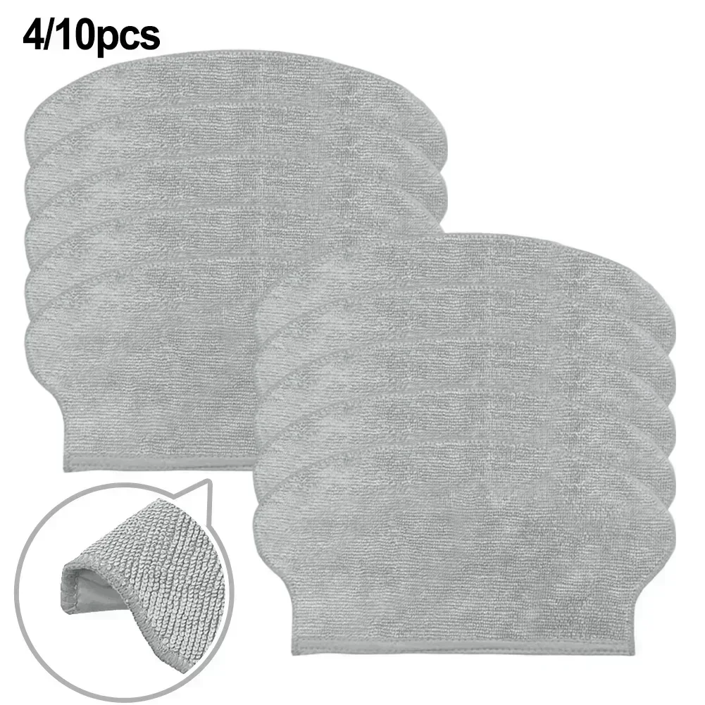 4/10pcs Mop ผ้า Pad ผ้าเช็ดทําความสะอาดชุดสําหรับ NER600 เครื่องดูดฝุ่นหุ่นยนต์อะไหล่ทดแทนอุปกรณ์เสริม