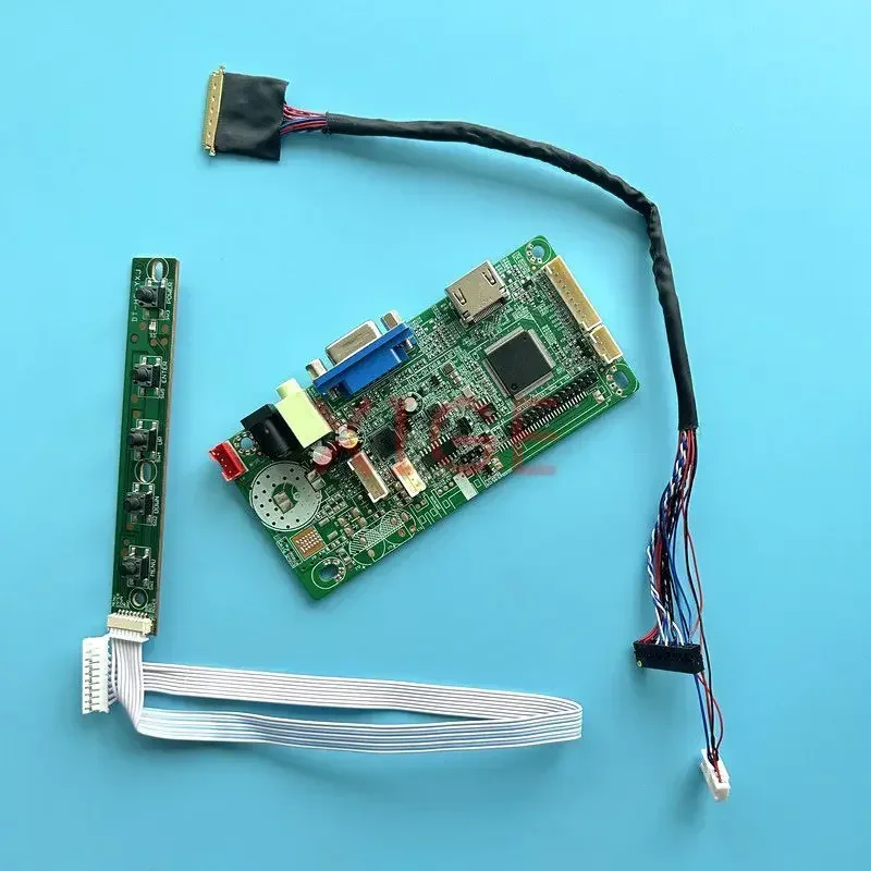 Placa controladora para ordenador portátil, Kit de bricolaje para LP156WHB-TLA1/TLB1/TLC1/TLD1 de 15,6 pulgadas, VGA, matriz de ordenador portátil, Compatible con HDMI, 1366x768 LVDS, 40 Pines, 58C