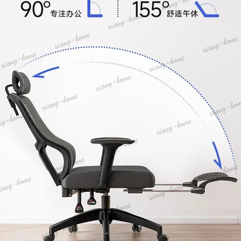 Sillas de oficina cómodas de color rosa, sillas de oficina de lujo con tapicería de cuero, sillas ergonómicas de acrílico para dormitorio y oficina, sillas de juego, mobiliario de oficina.