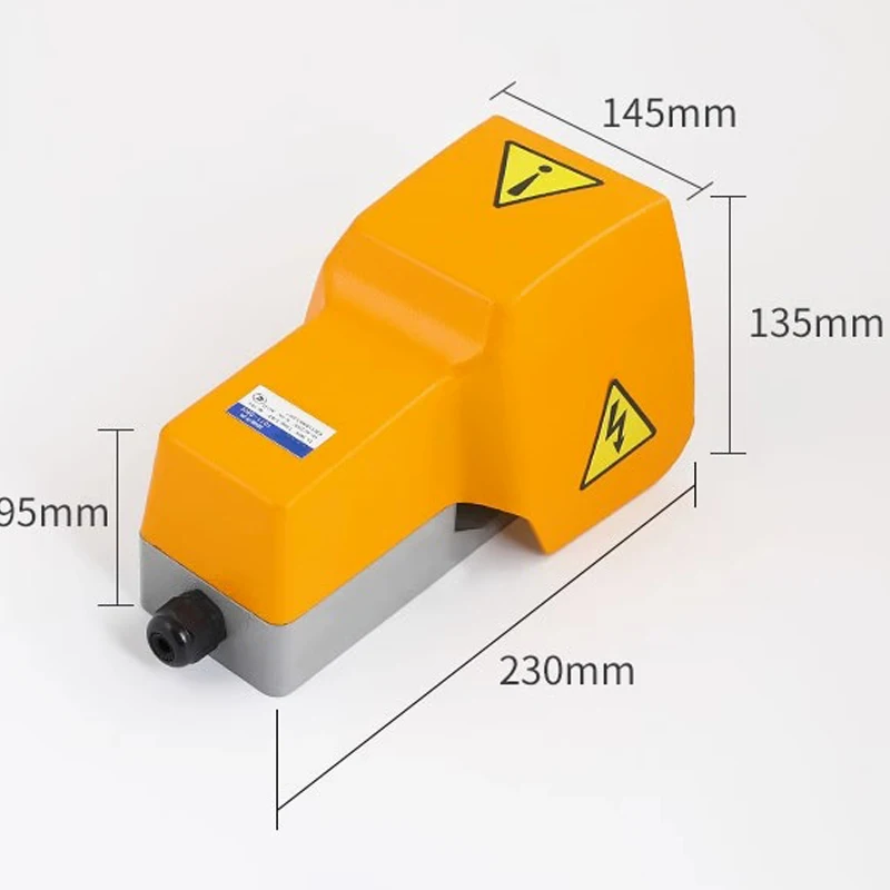 Imagem -06 - tipo Máquina Ferramenta do Pedal do Perfurador do Interruptor do pé Controle do Acessório em Fora-em ca 380v 10a Ip44 Ydt1-h 68h 88h