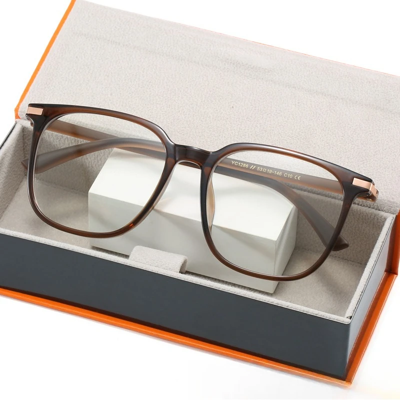 

​​2025 Korean TR90 Glasses, Ultra Lightweight Face Slimming Frame Blue Light Blocking Unisex Oversized​​