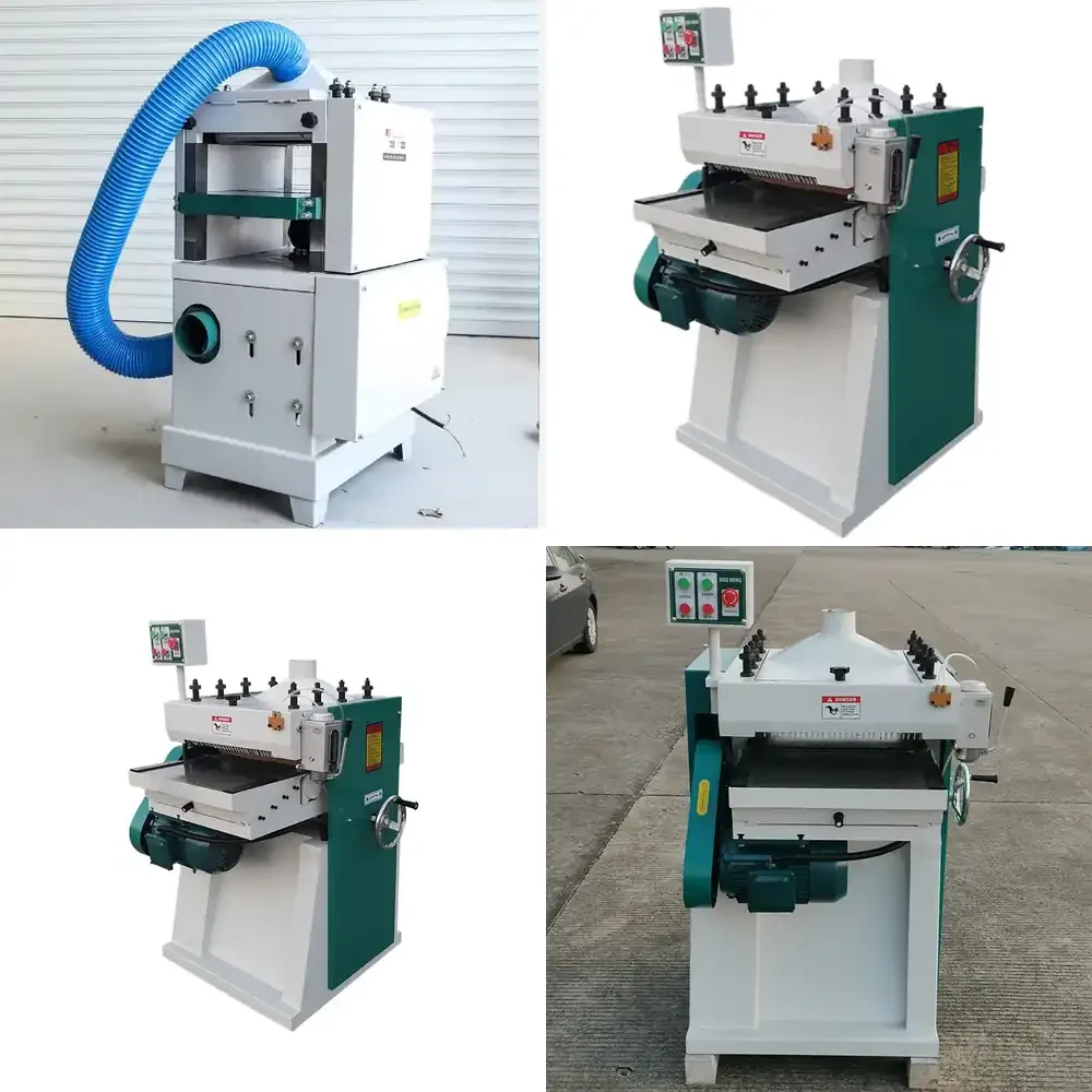 

Double Sides High Speed Electric Wood Thickness Planer for Furniture Making Construction Material Production