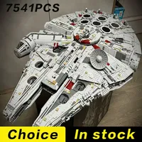 Millennium Ship Falcon Building Blocks Kit Compatible with 05132 Star Bricks Christmas Birthday Gift 75192 Home Decoration