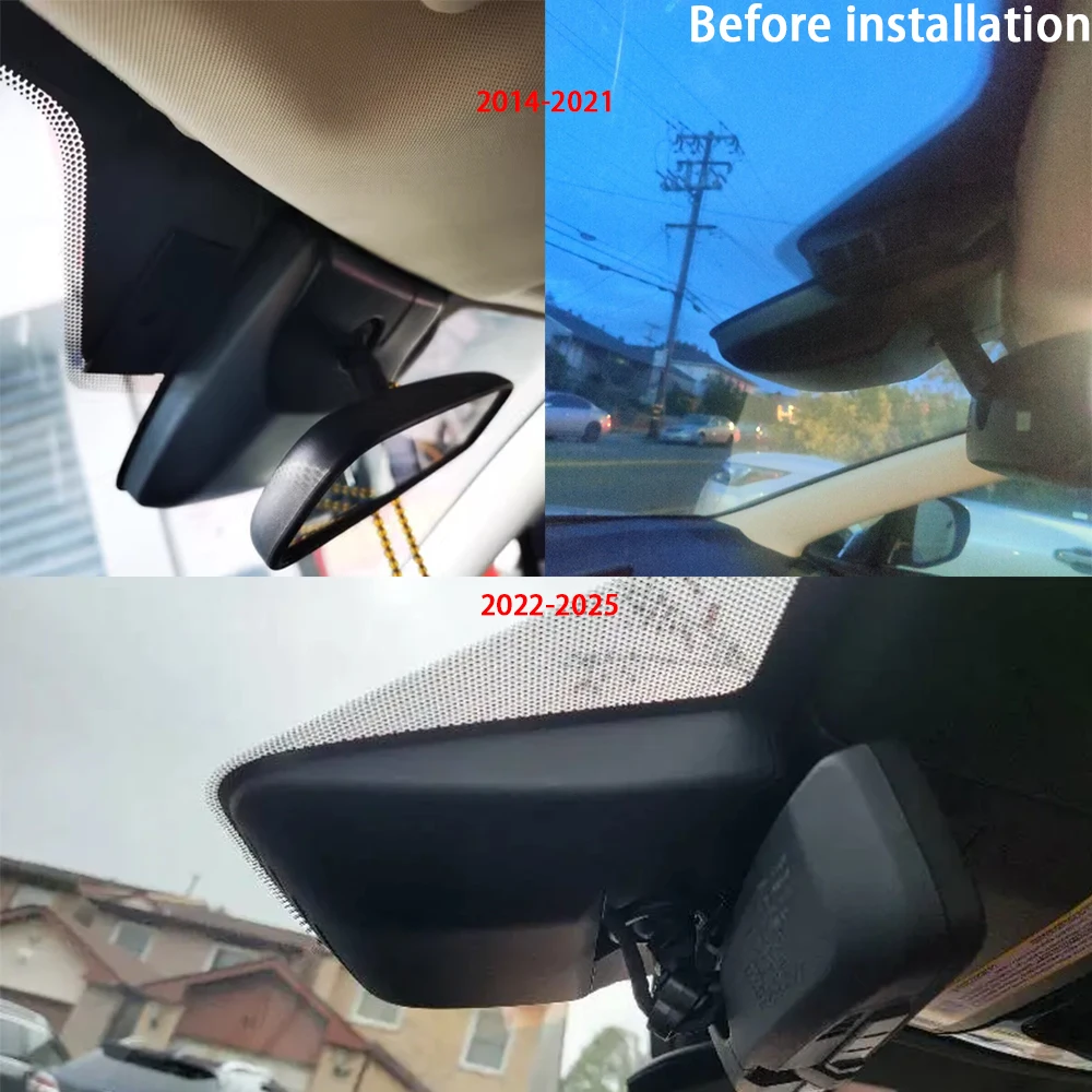 for Lexus NX NX200 NX300 NX300h NX250 NX350 NX400h NX450h 4K Dash Cam Front Rear Camera DVR Plug and Play Recorder 24h Record