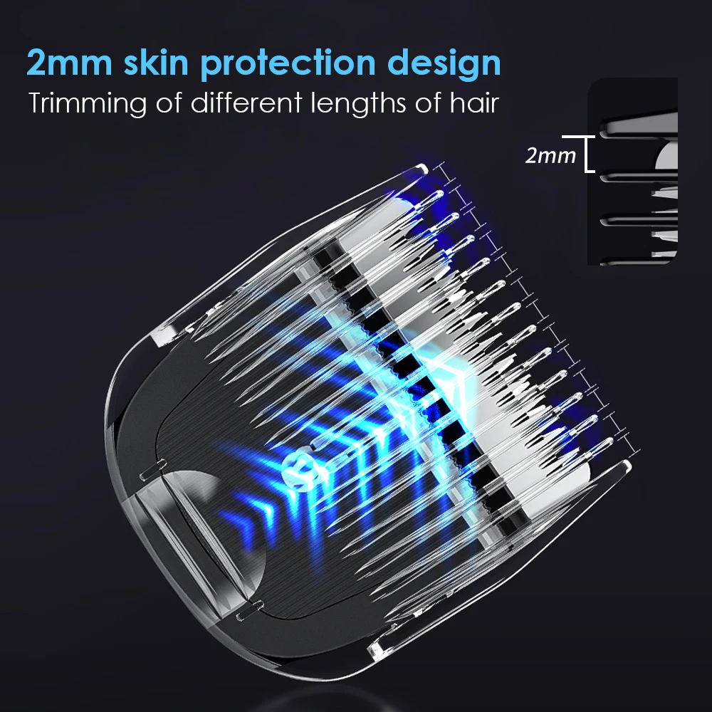 Multifunctional Electric Hair Shaver Private Part Body Hair Trimmer Waterproof Safety Shaver for Sensitive Parts of the Groin