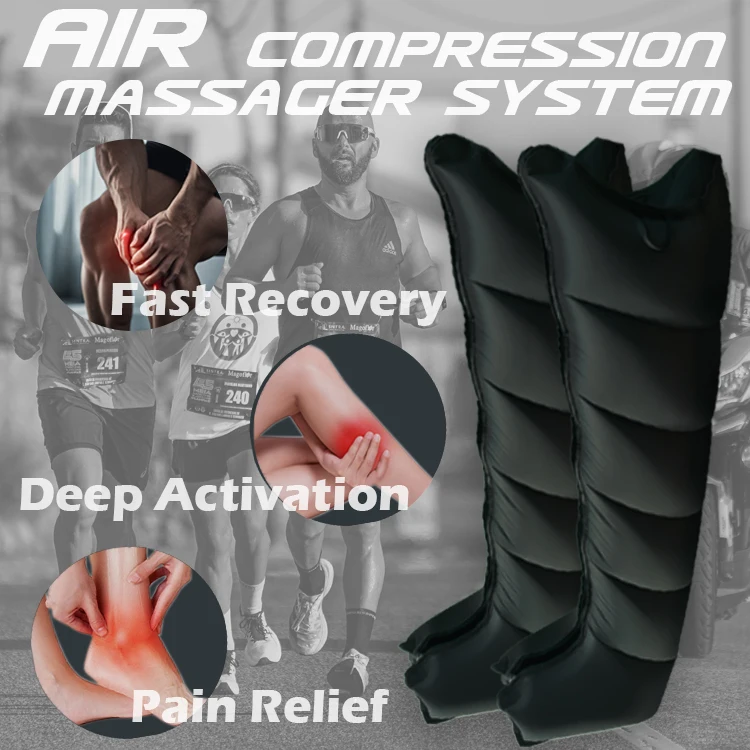 Leg Foot Massager, Sequential Compression Device for Sports Recovery, Adjustable Air Relax Therapy Massager for Home Use