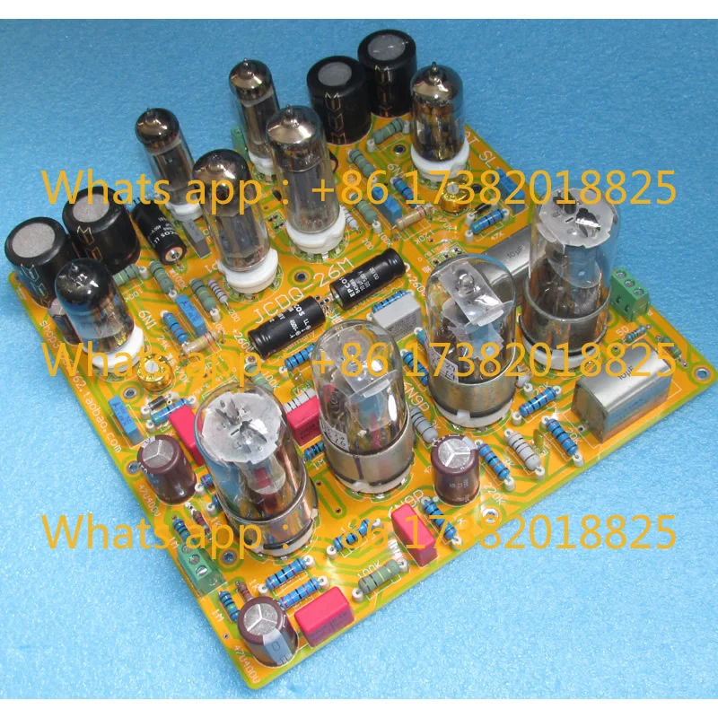 A simplified version of the 6N8P+6N9P bile preamp circuit board JCDQ26M of the American Elvis SL-1 preamp