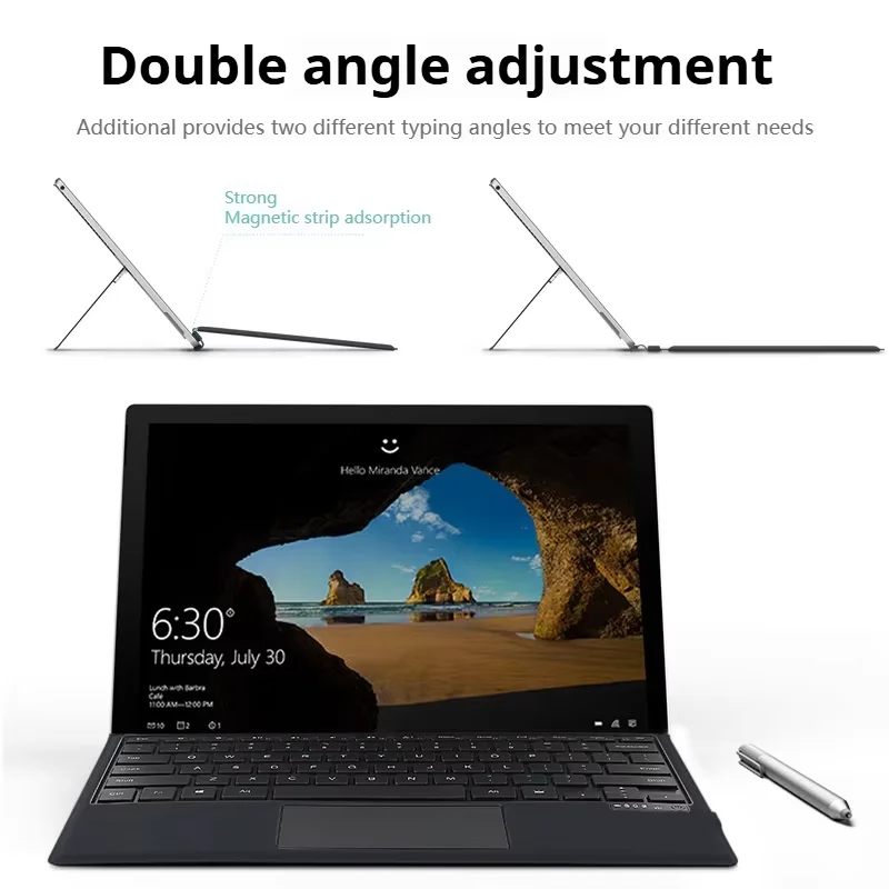 لوحة مفاتيح بلوتوث لاسلكية لمايكروسوفت السطح برو 3 4 5 6 7 8 9 |   السطح الذهاب 1 2 3 |   الخلفية المغناطيسية |   مخصص متعدد اللغات