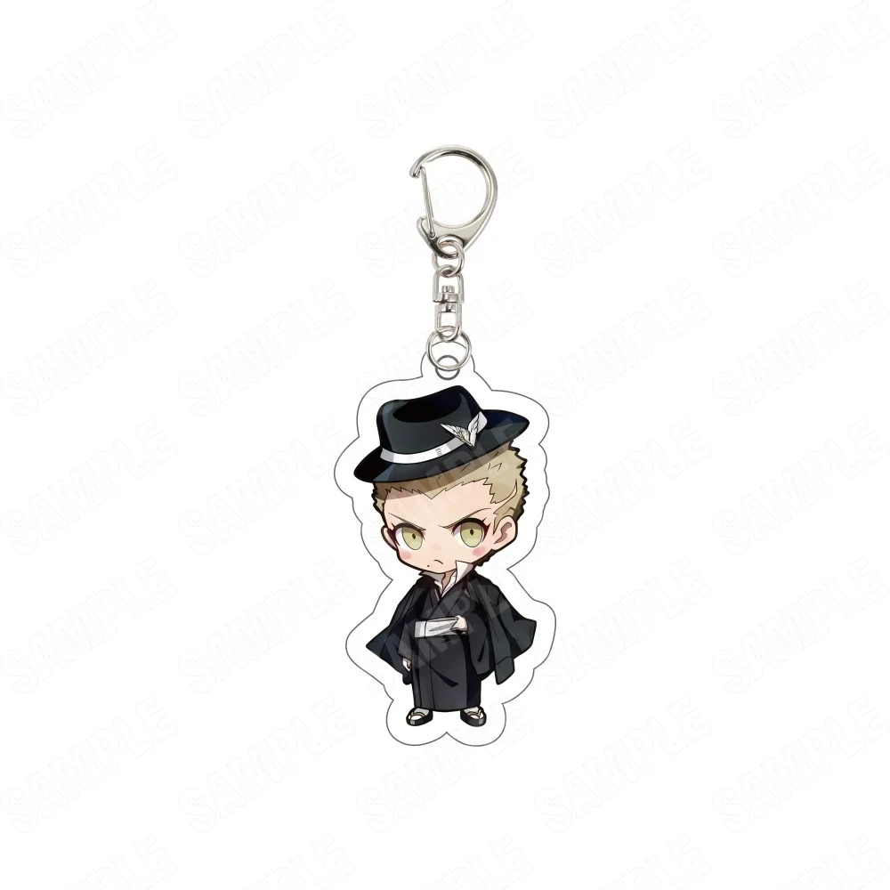 Danganronpa 2 Anime Acrylic Keychain 6cm Chibi Nagito Chiaki Ibuki Mikan Bag Charm Collectible Gift for Fans Goodbye Despair