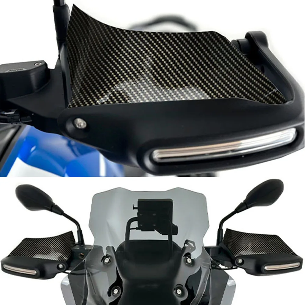 Carbon Look For BMW R1300GS Handguard Hand Shield Protector Windshield Hand Guard Clutch Lever Protector Cover Motorcycle Parts