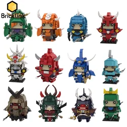 Bricklink Movie Anime YoroiDen-Samurai Troopers Figures Brickheadz Sets Ronin Warriors Ryo Sanada Building Blocks Kid Toys Gift