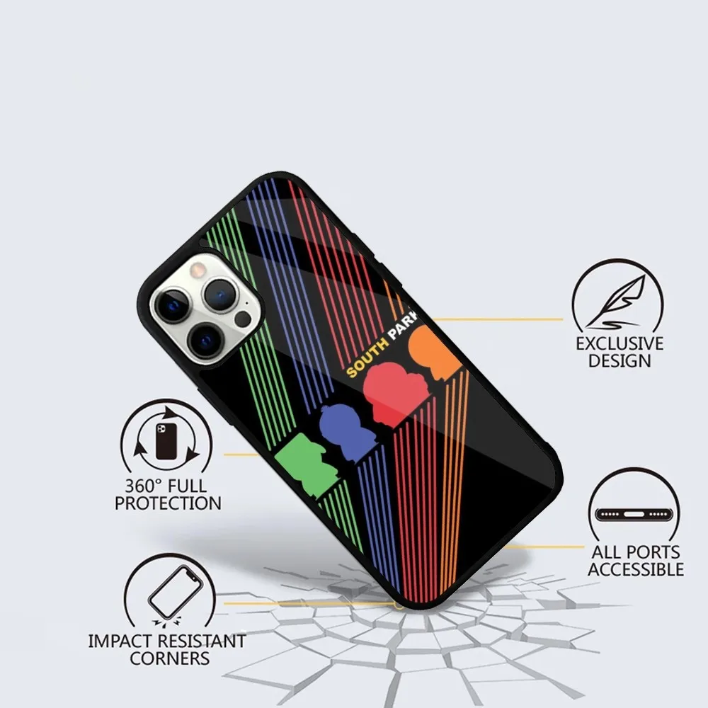 Funny S-South-P-Park Phone Case For iPhone 16,15,14,13,12,11,Plus,Pro,Max Mini Magsafe Magnetic Wireless Charging image 2