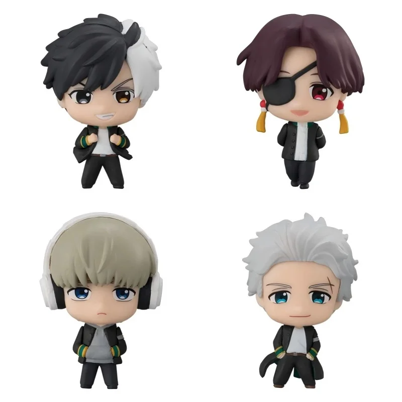 

Bandai Genuine 4 шт. Gashapon...”يريرルpresa prelアコレクusan WIND BREAKER Аниме Фигурка Игрушки Для Детей Подарок Коллекционная Модель