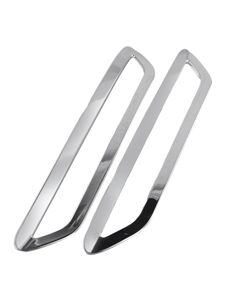Car Lampshades Fog Light Frame Car Chrome-plated Easy Installation Elegant Enhanced Visual Appeal Eyelid Rear Car Enhancement