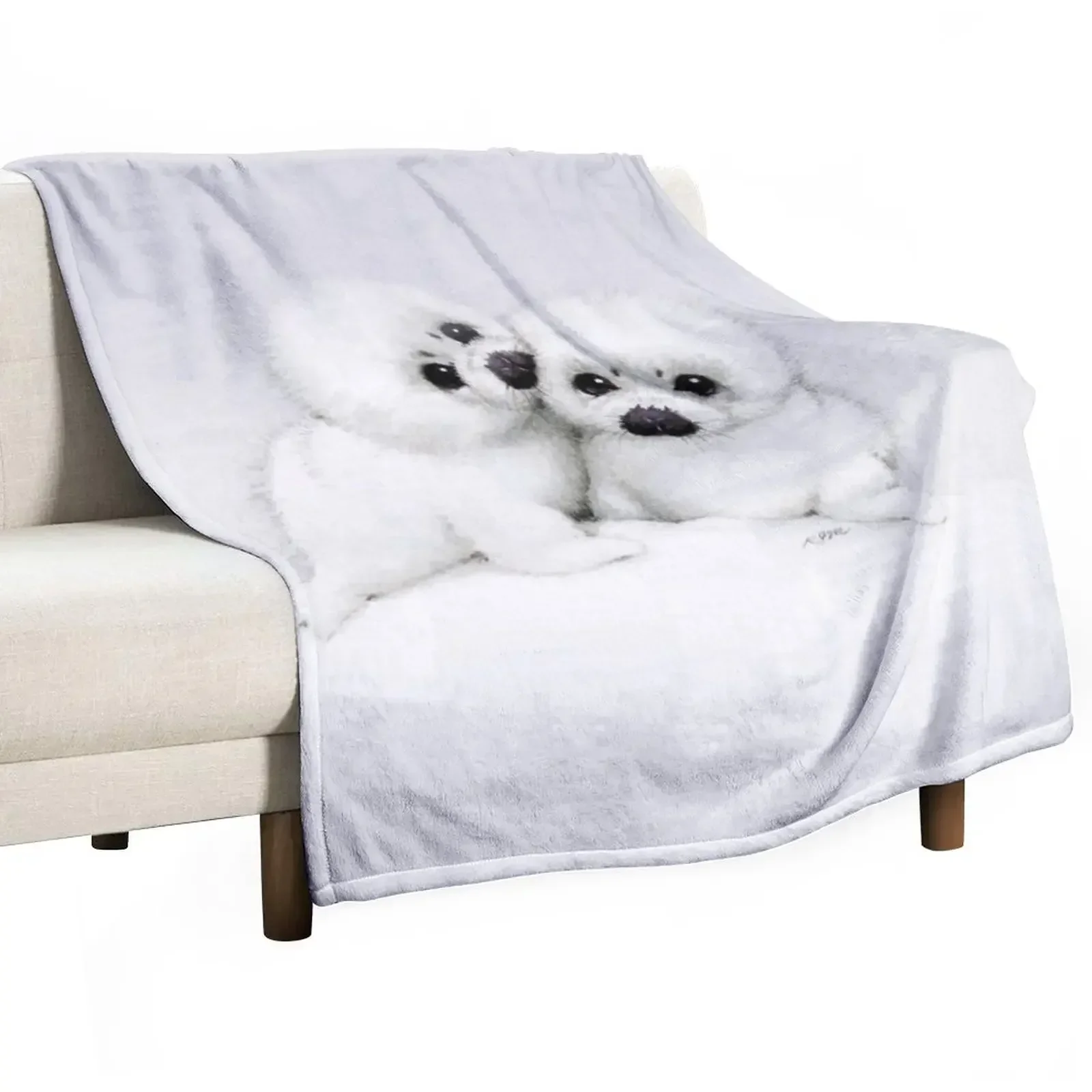 Baby Seals Throw Blanket Blankets Sofas Of Decoration Single Luxury Designer Blankets