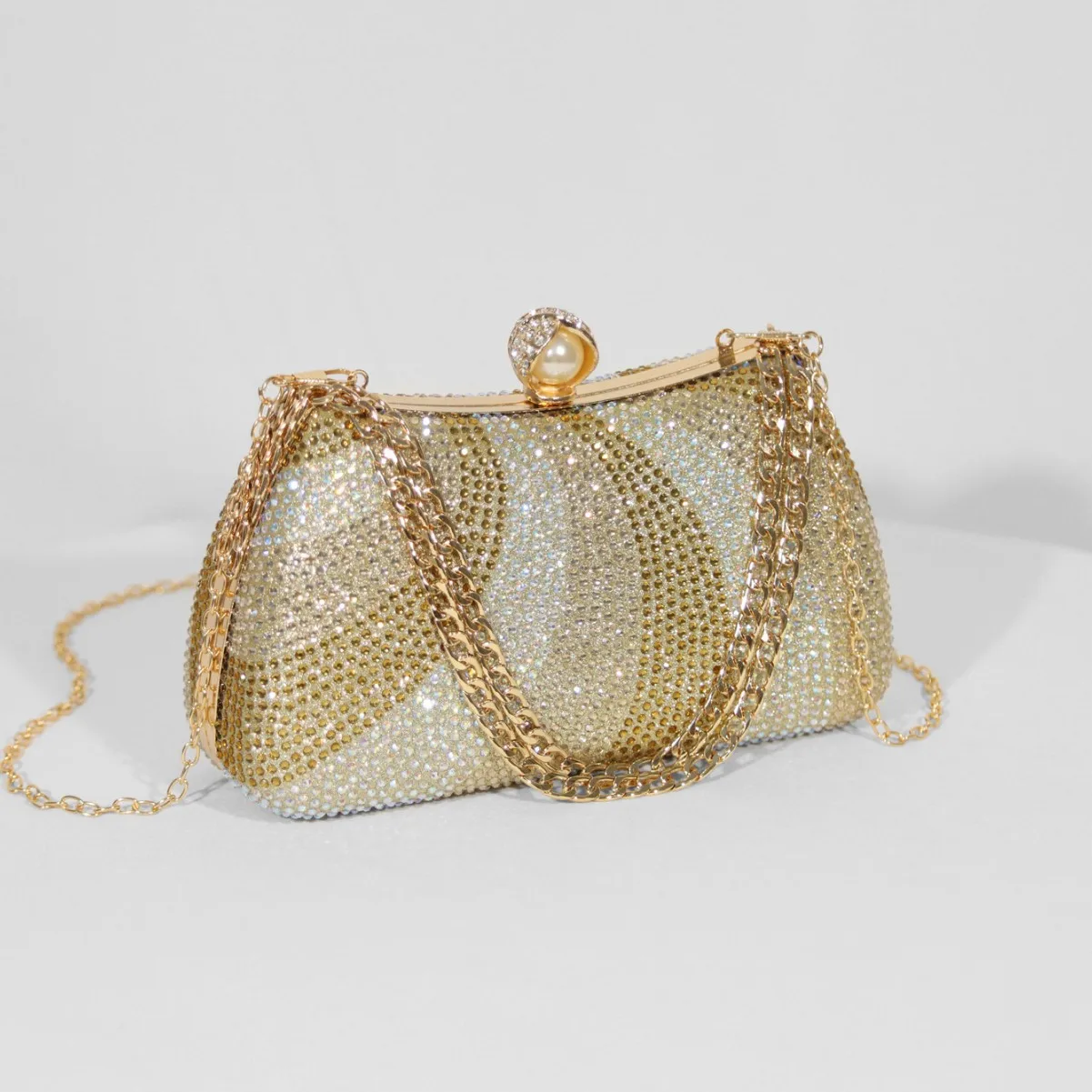 European and American Simple Style, One Shoulder Hand Holding Oblique Span Bag, Women's Bag