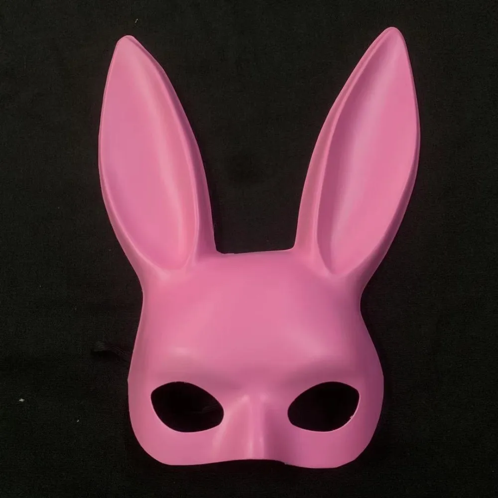 Fun Anime Bunny Mask Sexy Rabbit Ears Ears Bondage Mask Costume Props KTV Night Club