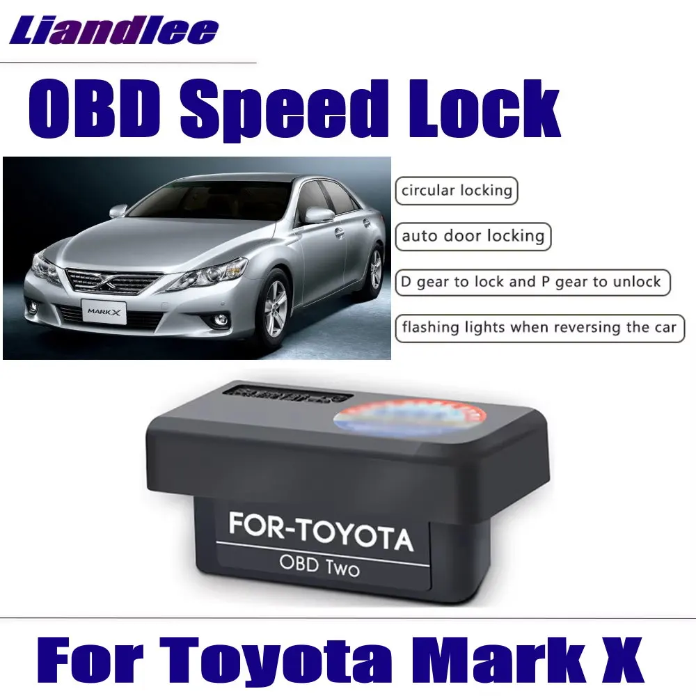 For Toyota Reiz Mark X X130 2010-2017 Car Auto Automatic Door Closer Speed Lock OBD Decoder Module Accessories