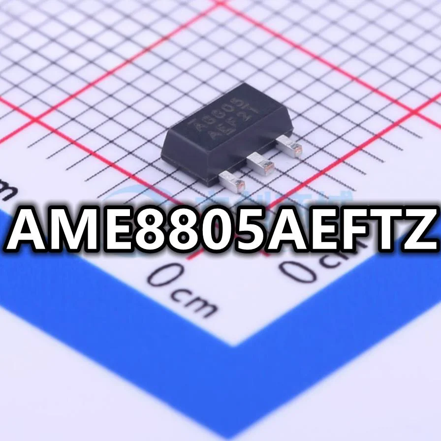 10/100/1000PCS 100% new original AME8805AEFTZ SOT-89 patch A8805AEF LDO voltage regulator IC chip