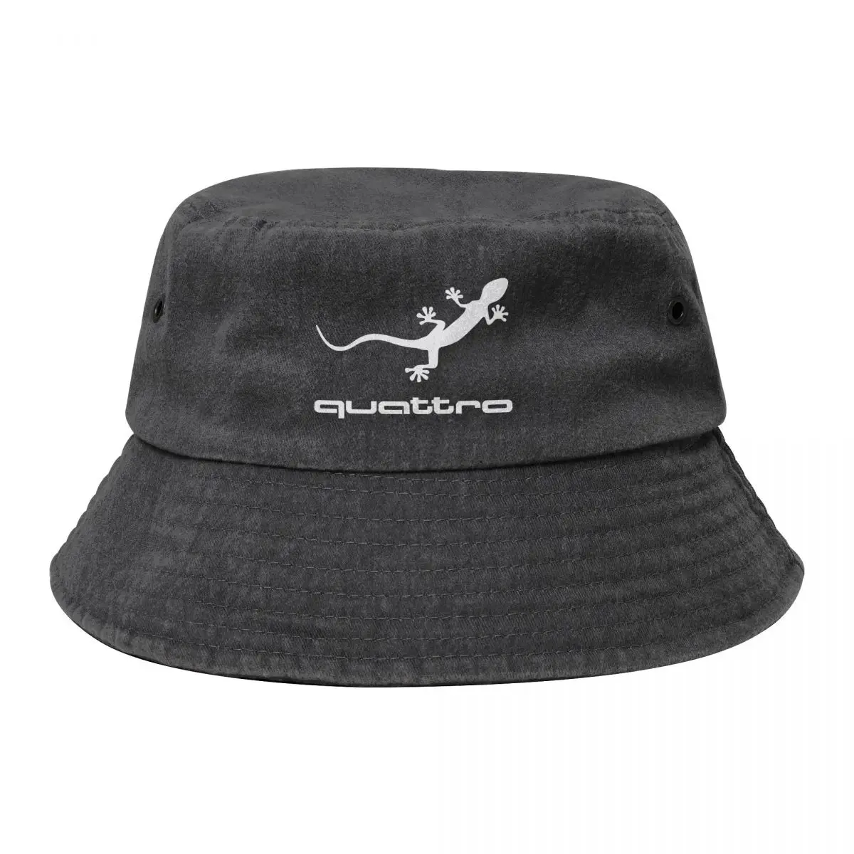 New-Green-Special-Gecko-Quattro-Logo Bucket Hat Beach Sun Fisherman Cap Fishing Baseball Caps