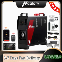 Hcalory HC1-S 12V/24V Auxiliary Heater Diesel 2025 Upgrade All in One 8KW Air Diesel Heater with Bluetooth Smart App Control