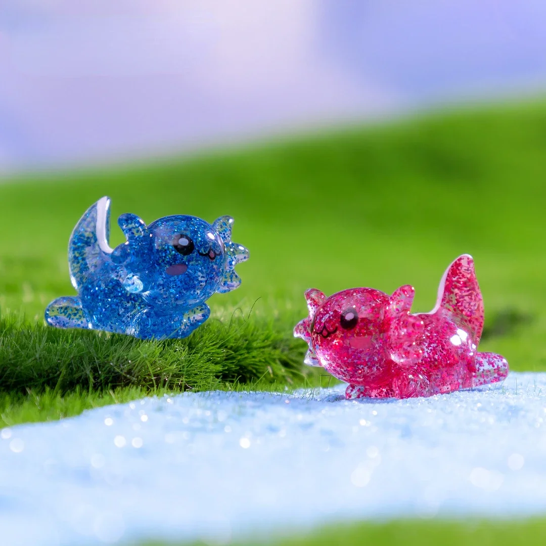 48 Mini Axolotls En Résine – 3 Styles Adorables Pour Déco Jardin, Maison De Poupée Ou Loisirs Créatifs