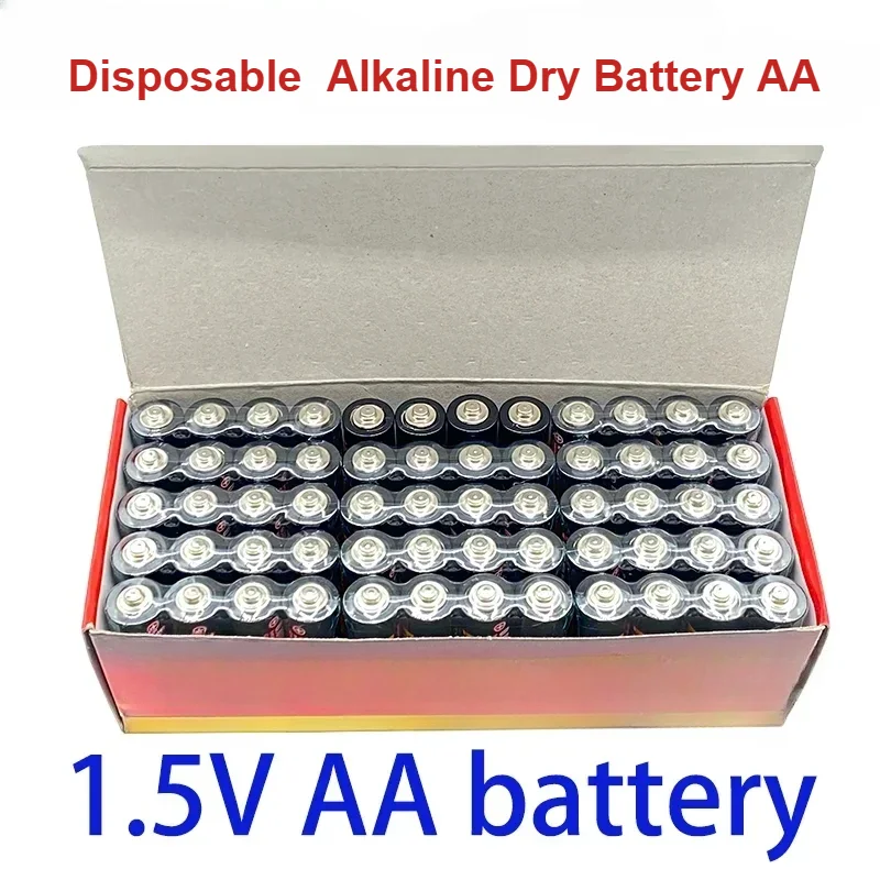 

Disposable Alkaline Dry Battery AA for Camera, Calculator, Alarm Clock, Mouse, Remote Control 1.5V Battery