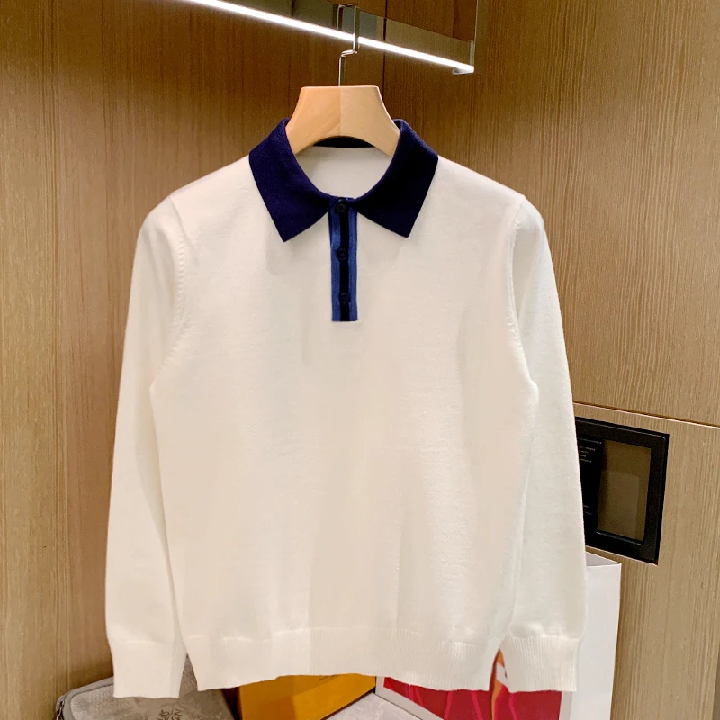 

Faionable Мужская трикотажная одежда Irt Long Sve Slim Fit Color Blo Design, осенняя новинка, повседневная одежда из смеси полиэстера