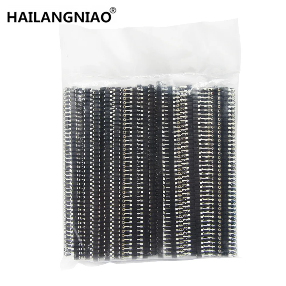 

Бесплатная доставка, 100 шт., 1x40 контактов, 2,54, круглый гнездовой разъем