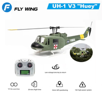 FLY WING UH-1 V3 RC Helicopter Upgrade Version Scale Helicopter H1 Flight Control System 6CH UH1 Huey GPS Altitude Hold RC