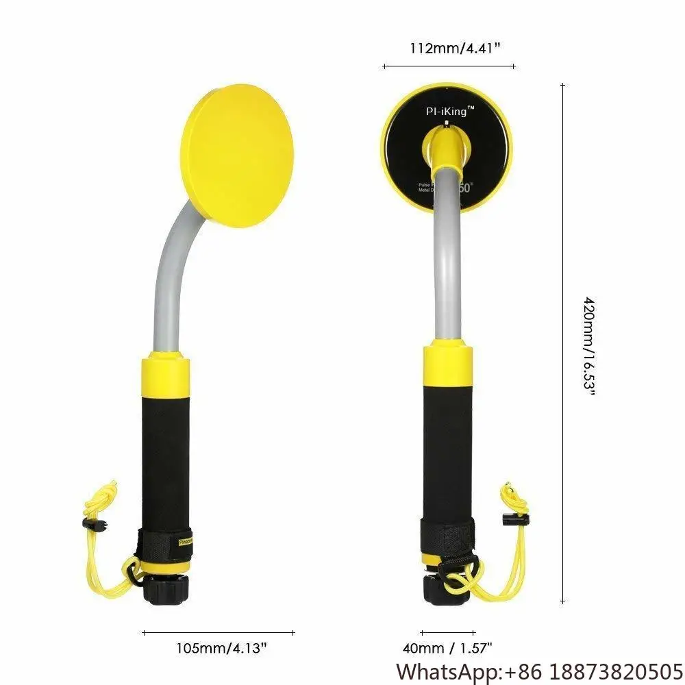 PI Iking-750 high quality handheld underground underwater  metal detector for diving treasure hunting