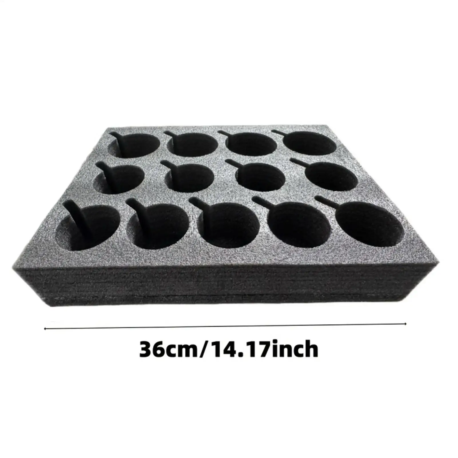 RV Cup Holder 13-Slot Foam Space Saving Rack RV Drink Cup Mug Storage Tray for Caravan Truck SUV Camper Motorhome Boat Kitchen view 6