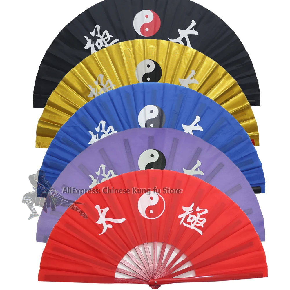 

Chinese Kung fu Fan Bamboo Tai Chi Fans Martial arts Wushu Training Equipment Dancing Fans