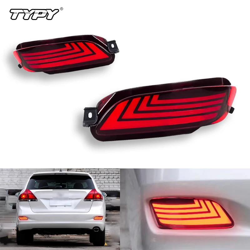 

For Lexus RX Toyota Harrier 2003-2008 For Toyota Venza 2013-2015 Brake Light Turn Signal Backup Reflector Lamp Taillight Fog
