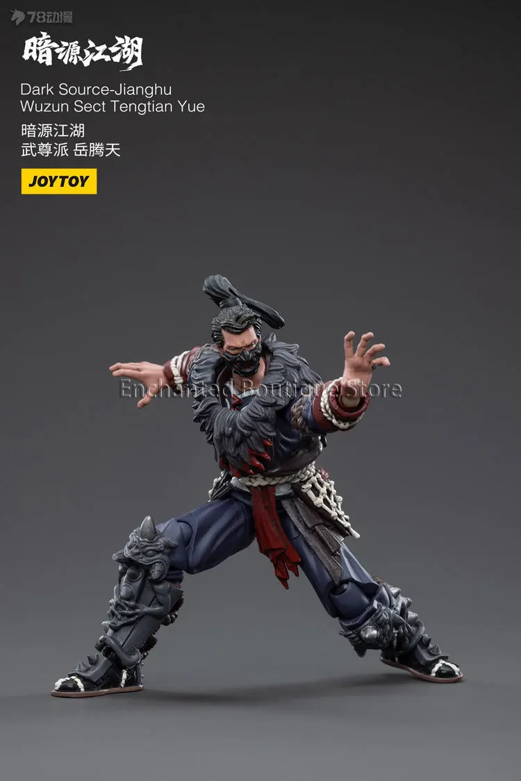 JOYTOY Echte Donkere Bron Jianghu Serie 1/18 Eindproduct Model Actie Pop Speelgoed Jongen Gift Collection Model Oorlogspaard