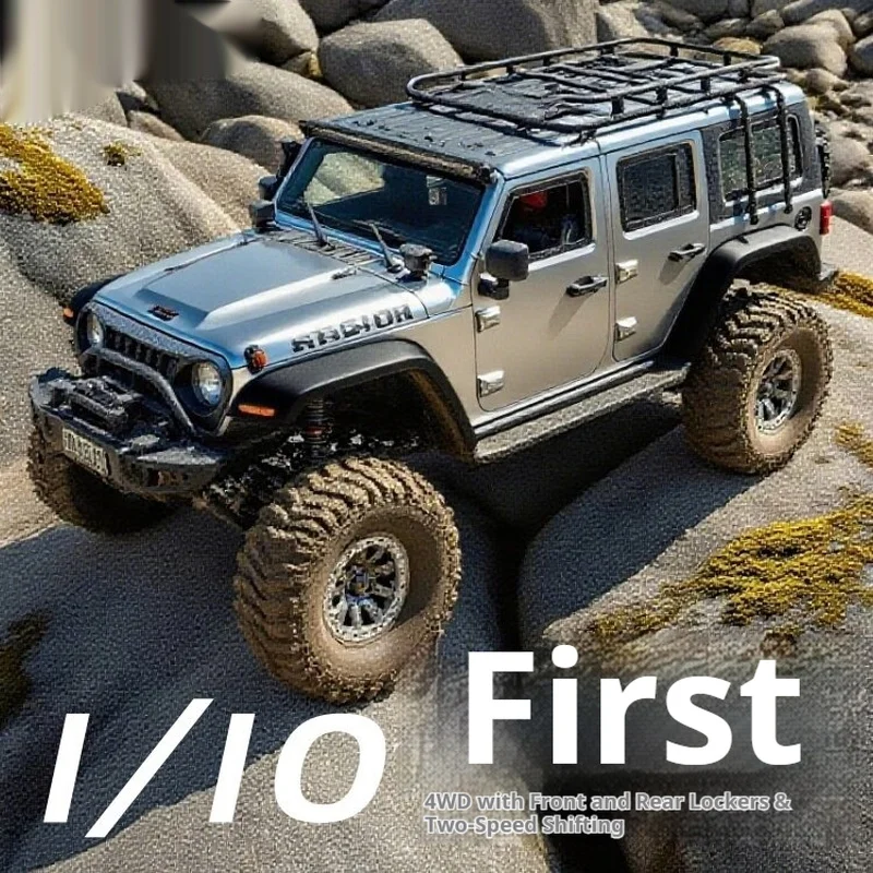 Weili 104006 Pro 1/10 Brushless Remote Control Electric Four-Wheel Drive Off-Road Vehicle Climbing Car With Differential Lock