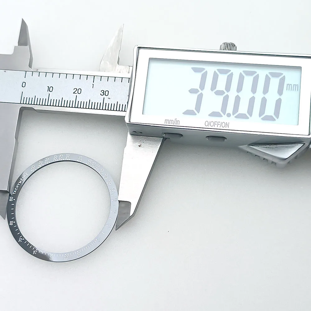Tag 39mm * 33.2mm/42.8mm * 37.2mm flat/inclined non luminous ceramic bezel insert replacement watch accessory ceramic bezel