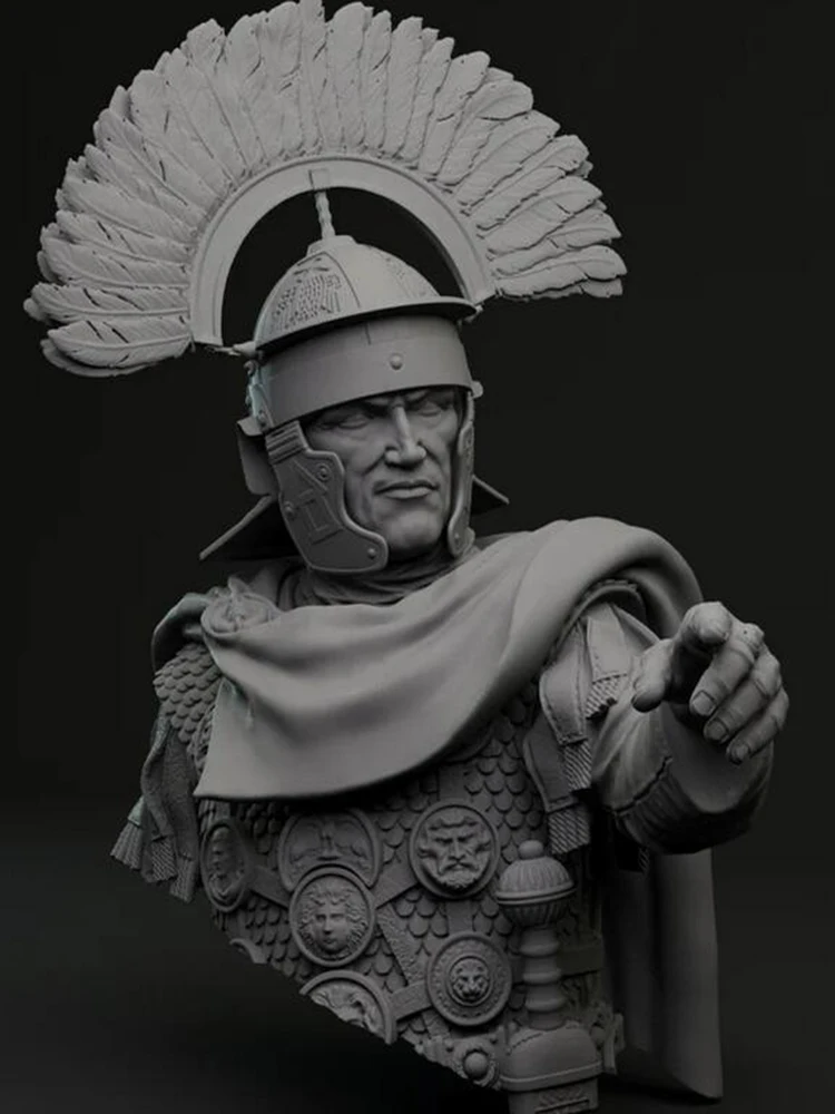 New Unassembled  1/10 roman centurion dacian campaign bust   self-assembled   Resin Figure Unpainted Model Kit