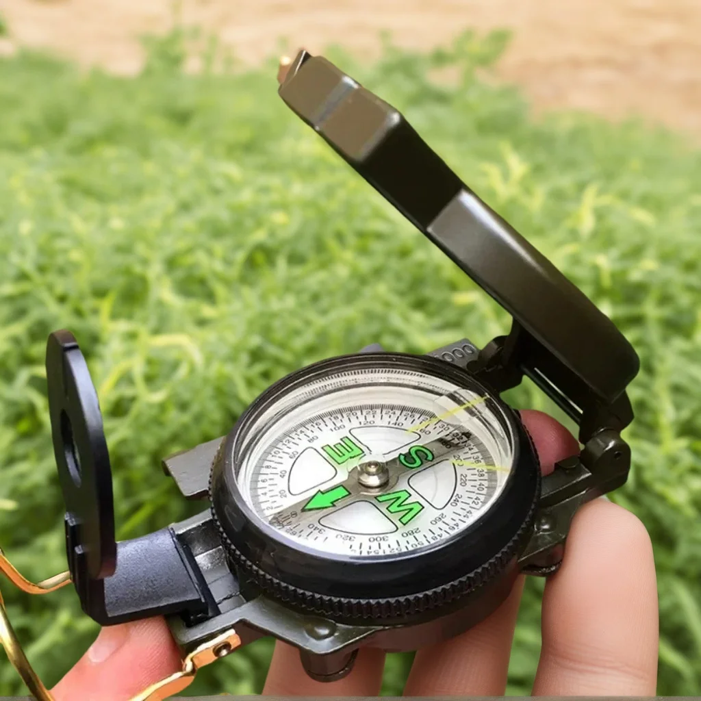 بوصلة مقاومة للماء عالية الدقة - درجة احترافية للاستخدام الخارجي والعسكري