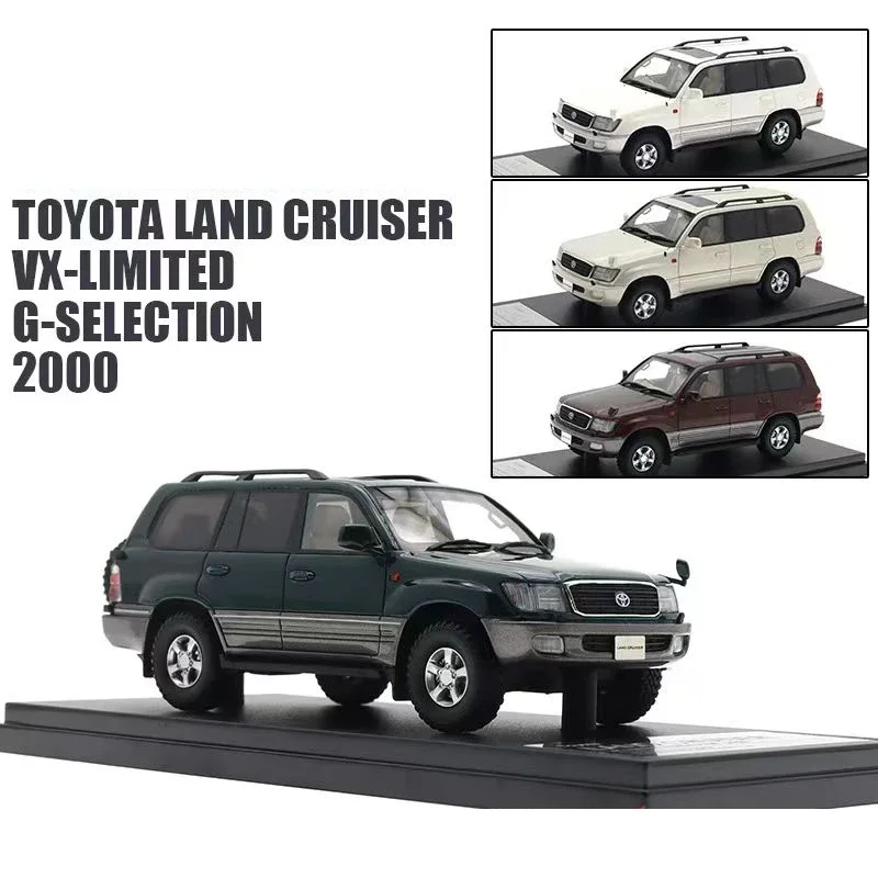 1/43 Hi Story Car Model For J-43561 LAND CRUISER VX LIMITED G SELECTION 2000 Car Toys Model Collection Gift