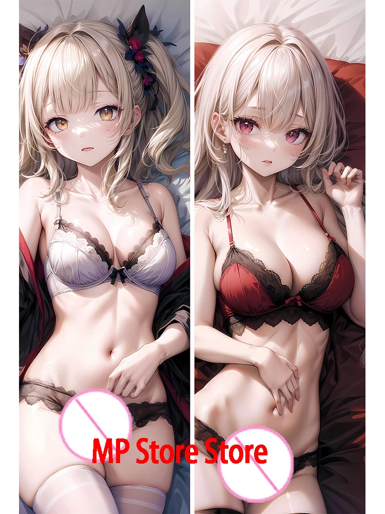 Dakimakura Large Breasts Young Girl Thighs Breasts Double-sided anime life-size hugging pillowcase Adult pillows cover