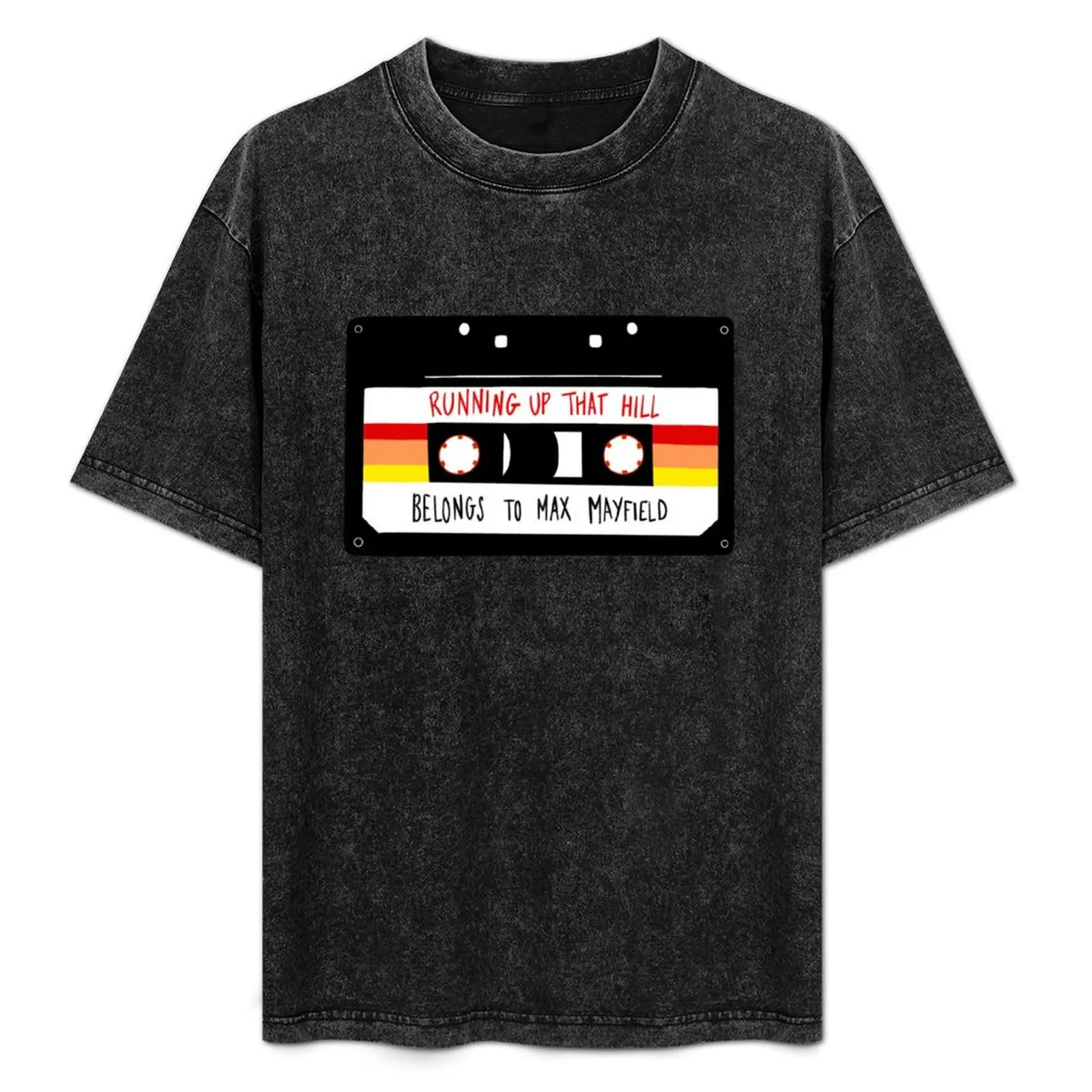 

Max’s Cassette T-Shirt baggy shirts blacks rapper graphic tees luxury clothes men