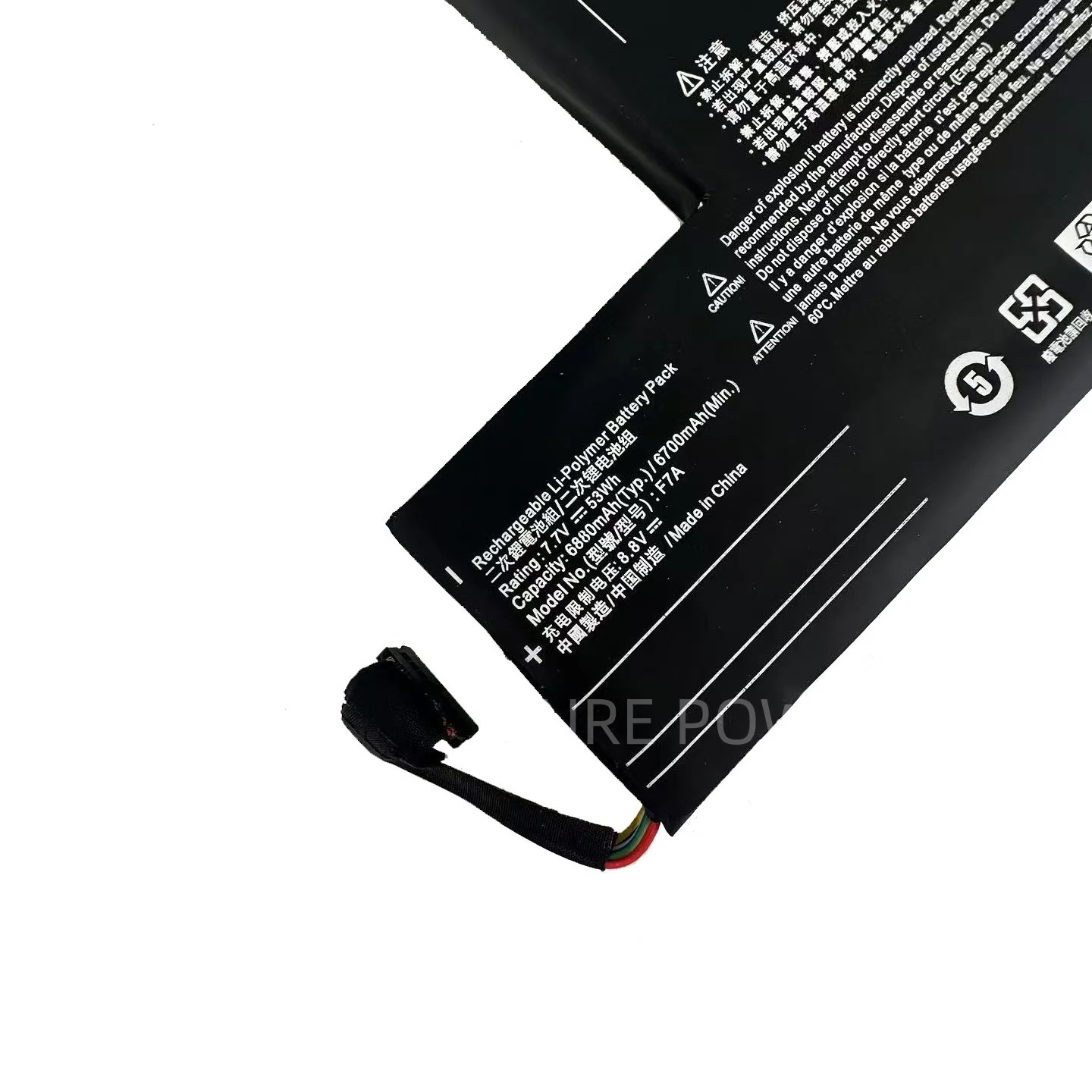 New Laptop Battery F7A 7.7V 53WH 6880mAh High Quality For Steam Deck LCD Handheld Gamepad