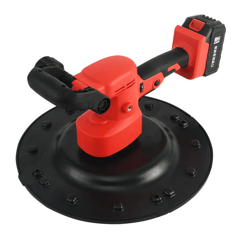 

Handheld lithium battery light collecting cement mortar wall electric concrete trowel